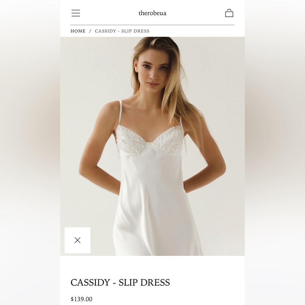 Therobeua Cassidy slip dress
